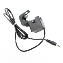 Clamp-on Input 15A Output 5VDC Split Core Current Transducer With Audio 3.5mm Jack Connector